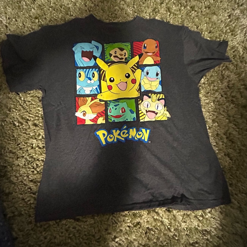 Kids Graphic T-Shirt - Charcoal